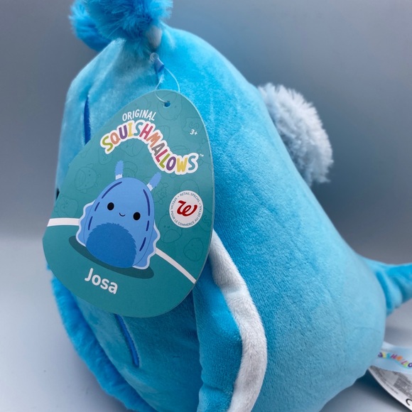 Squishmallows 8 " Josa Blue Sea Slug NEW 2023 RARE HTF Walgreens Soft Plush Toy - Picture 3 of 6